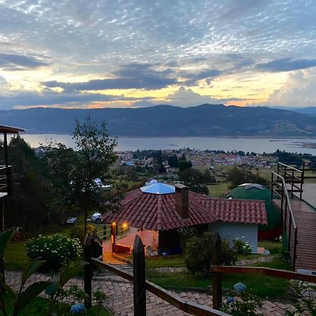 Hotel Glamping Sede Campestre Mirador De Pueblo Viejo Guatavita Exterior foto