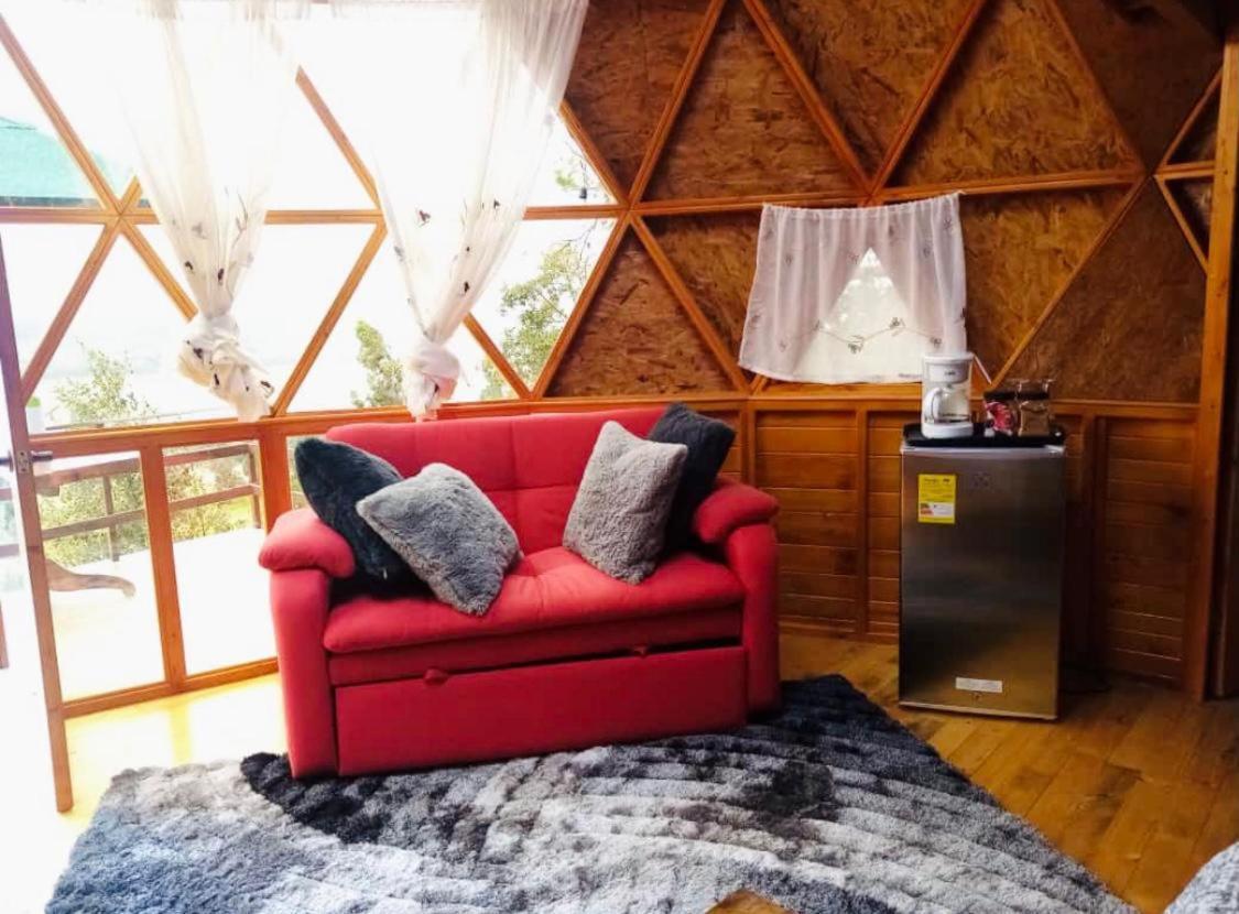 Hotel Glamping Sede Campestre Mirador De Pueblo Viejo Guatavita Exterior foto