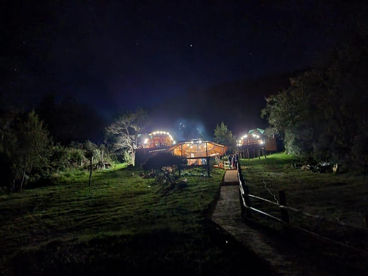 Hotel Glamping Sede Campestre Mirador De Pueblo Viejo Guatavita Exterior foto