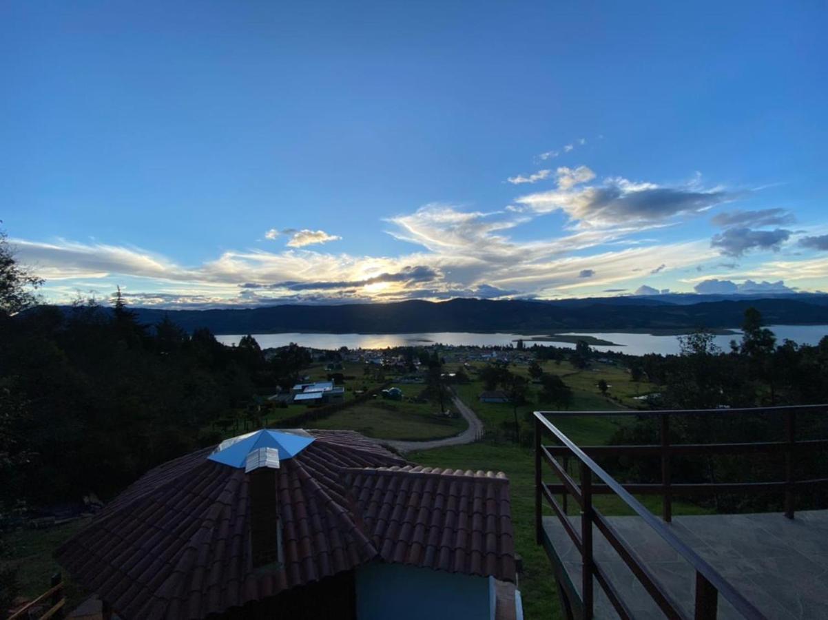 Hotel Glamping Sede Campestre Mirador De Pueblo Viejo Guatavita Exterior foto