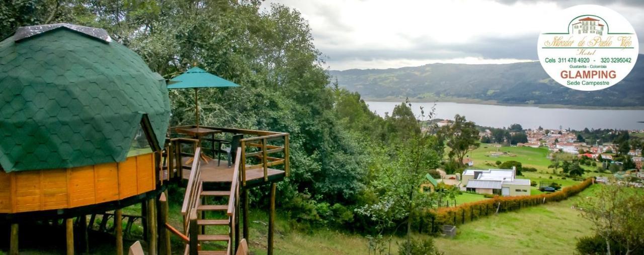 Hotel Glamping Sede Campestre Mirador De Pueblo Viejo Guatavita Exterior foto
