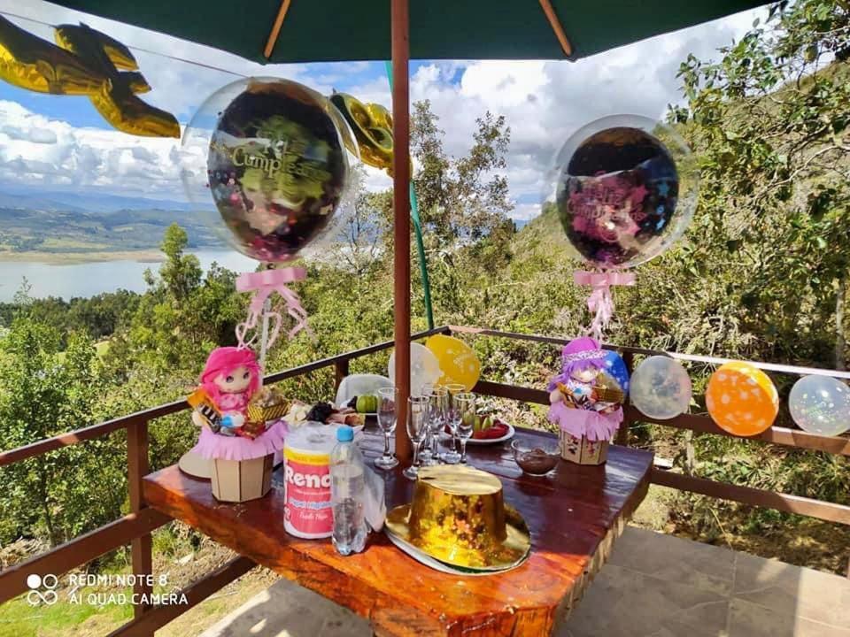 Hotel Glamping Sede Campestre Mirador De Pueblo Viejo Guatavita Exterior foto