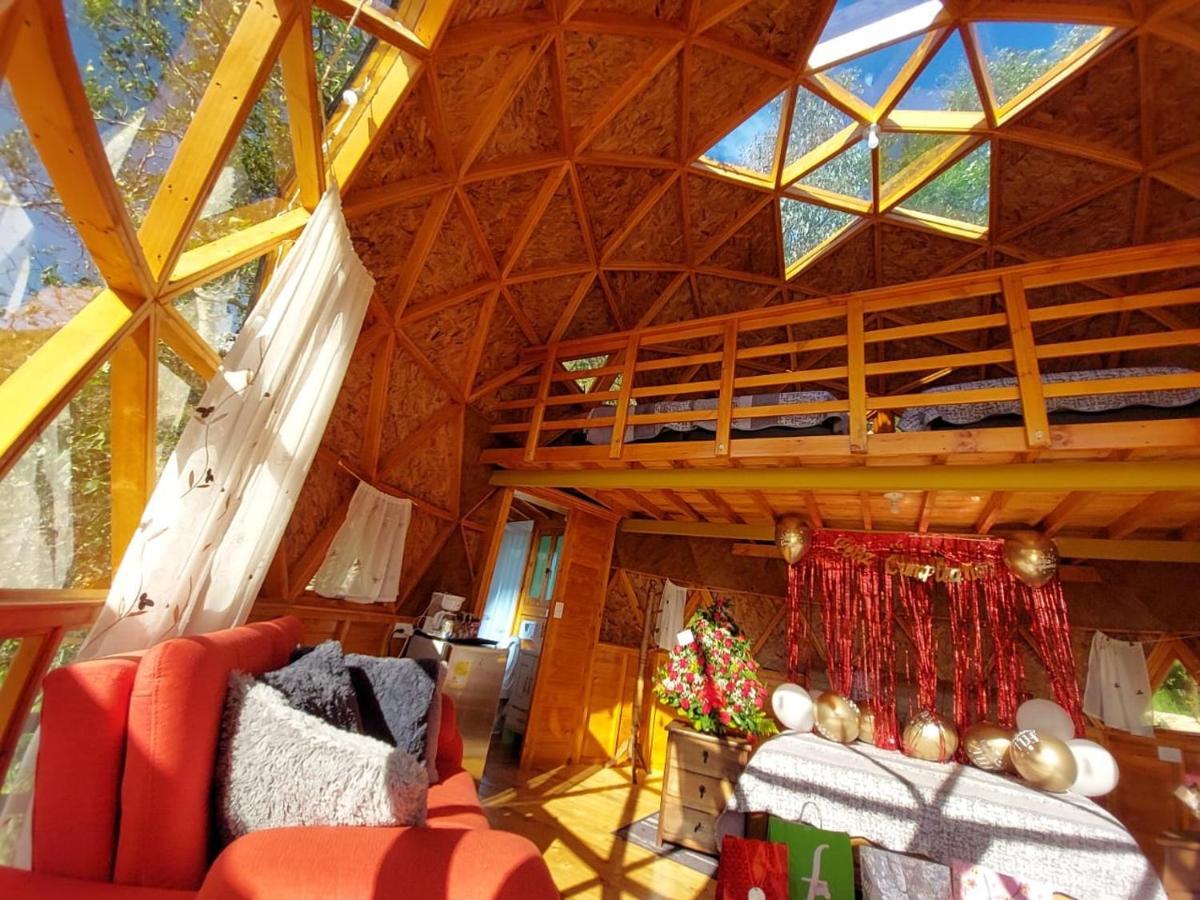 Hotel Glamping Sede Campestre Mirador De Pueblo Viejo Guatavita Exterior foto