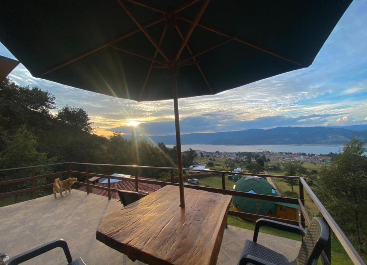 Hotel Glamping Sede Campestre Mirador De Pueblo Viejo Guatavita Exterior foto