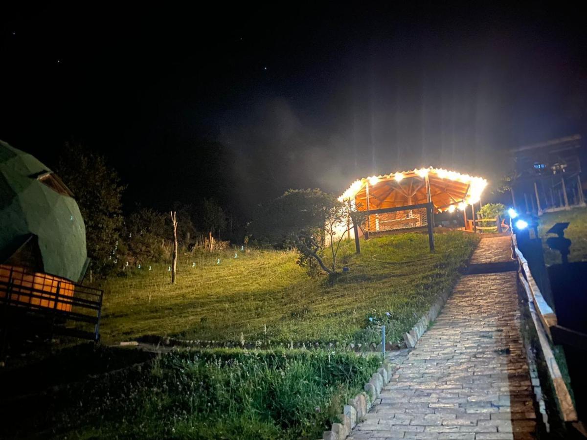 Hotel Glamping Sede Campestre Mirador De Pueblo Viejo Guatavita Exterior foto