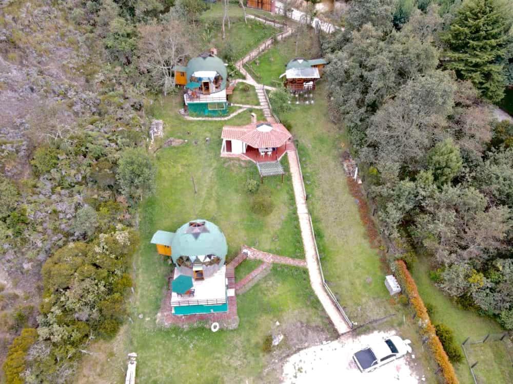 Hotel Glamping Sede Campestre Mirador De Pueblo Viejo Guatavita Exterior foto