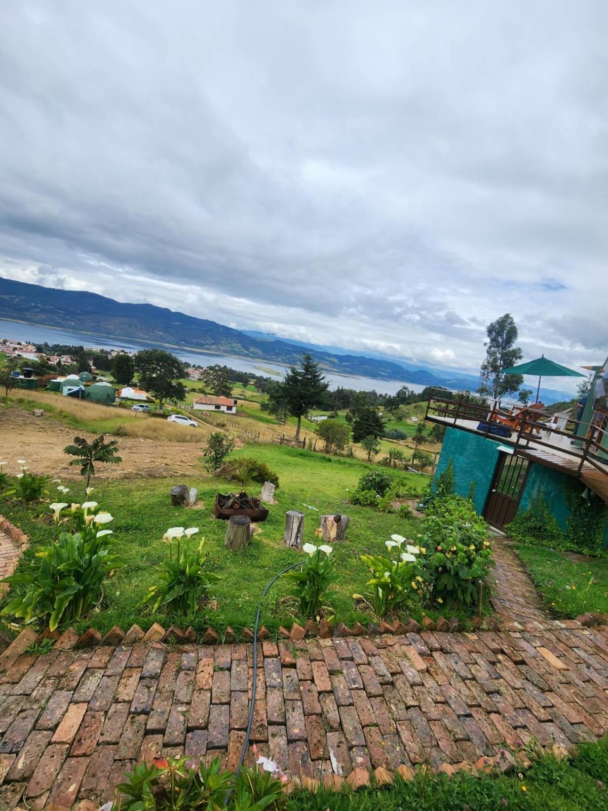 Hotel Glamping Sede Campestre Mirador De Pueblo Viejo Guatavita Exterior foto