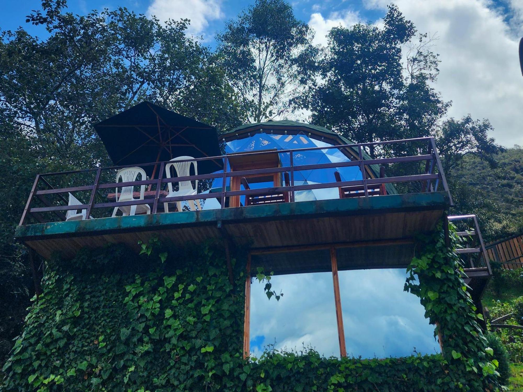 Hotel Glamping Sede Campestre Mirador De Pueblo Viejo Guatavita Exterior foto